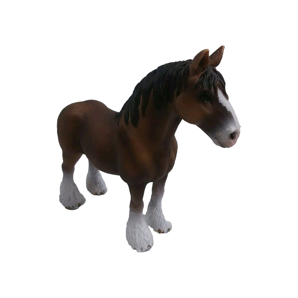 Schleich Brown Horse White Hooves 2009 D-73527 Am Limes 69 Retired EUC 5"
